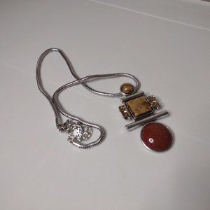 19 Inch Large Pendant Necklace